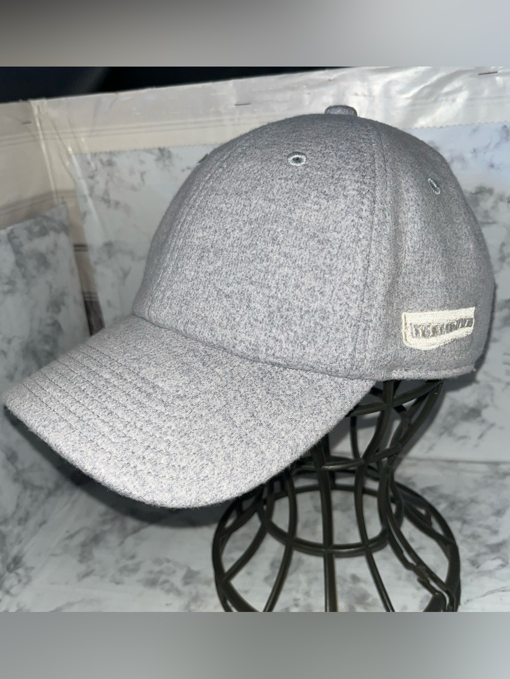 Allbirds Wool Baseball Cap hat Unisex OS adjustable sustainable netplua gray